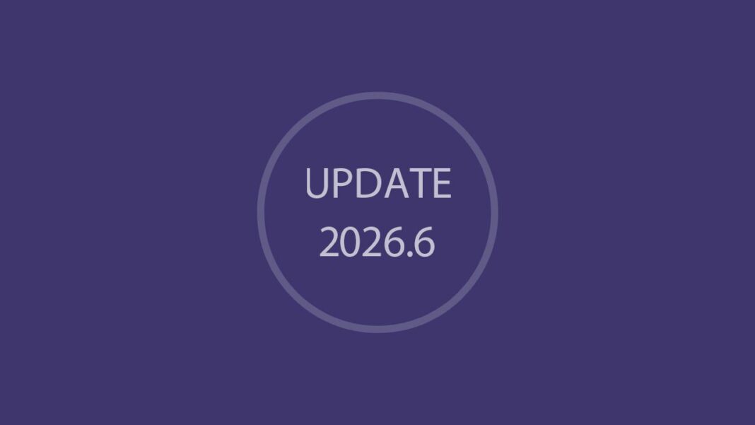 UPDATE-2026.6 Sibelius 2026.6